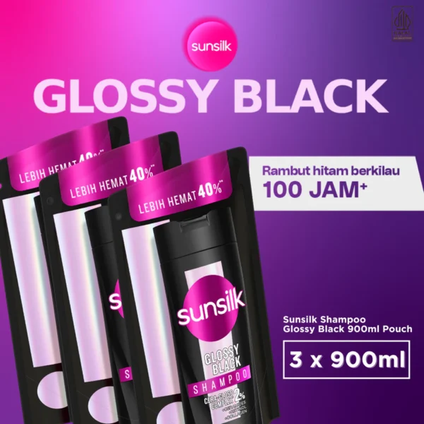 id-11134201-8224x-mgc2tgggvimk6a SUNSILK SHAMPOO GLOSSY BLACK POUCH 900ML x3