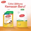 [LEBIH HEMAT 30%] Lifebuoy Sabun Mandi Cair Anti Bacterial Body Wash Lemon Fresh 100% Lebih Kuat Lawan Kuman, Kesegaran 12 Jam