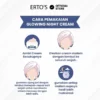 Erto’s Glowing Night Cream – Bangun dengan Kulit Cerah & Kenyal