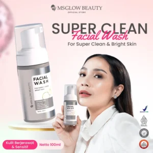 id-11134207-7rbk6-m7abgu9vf9k720 MS GLOW - FACIAL WASH SUPER CLEAN - 100 ML