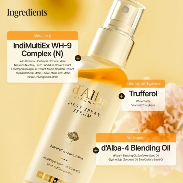 id-11134207-81zth-mqzx16tes2z0a2 d'Alba White Truffle First Spray Serum 100ml Premium Mist Serum, Radiant Skin, Facial Mist