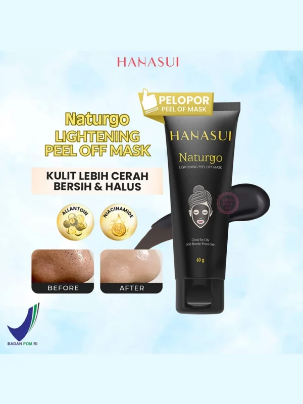 id-11134207-8224s-mk3octzdnax3bb Hanasui Naturgo Peel Off Mask 60g – Bersihkan Komedo, Kulit Terasa Lebih Halus