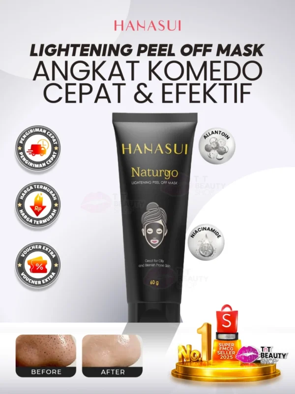 id-11134207-82251-mk3octzdlwcn57 Hanasui Naturgo Peel Off Mask 60g – Bersihkan Komedo, Kulit Terasa Lebih Halus