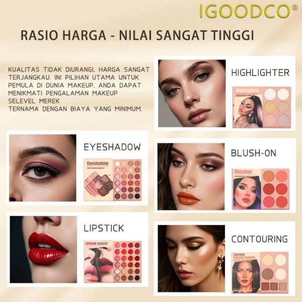 sg-11134201-7ratv-mb3joado70b587 Satu Buku, Banyak Look Memukau — IGOODCO Eyeshadow Book