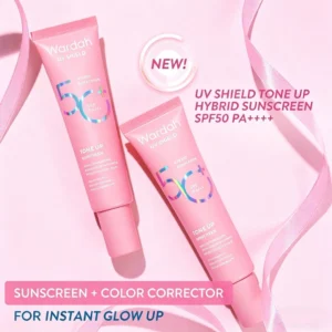 sg-11134201-8258p-mrbmaissrw98d2 Buy 1 take 1, Wardah UV Shield Tinted Tone Up Sunscreen SPF 50+ PA+++ 30ml - Mencerahkan Wajah, Meratakan Warna, Ringan