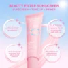 Buy 1 take 1, Wardah UV Shield Tinted Tone Up Sunscreen SPF 50+ PA+++ 30ml - Mencerahkan Wajah, Meratakan Warna, Ringan